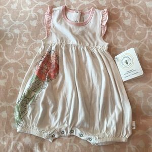 New With Tags (NWT) Burt’s Bees Romper Onesie